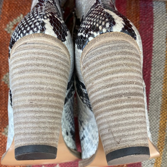 IRO SNAKESKIN COWBOY BOOTIES - Picture 7 of 12